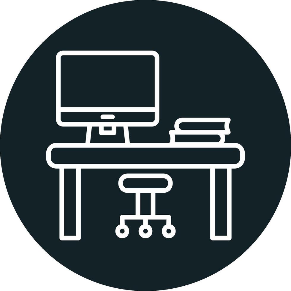 Desk Vector Icon