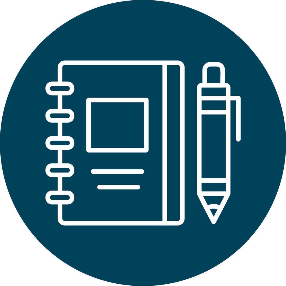 Sketchbook Vector Icon