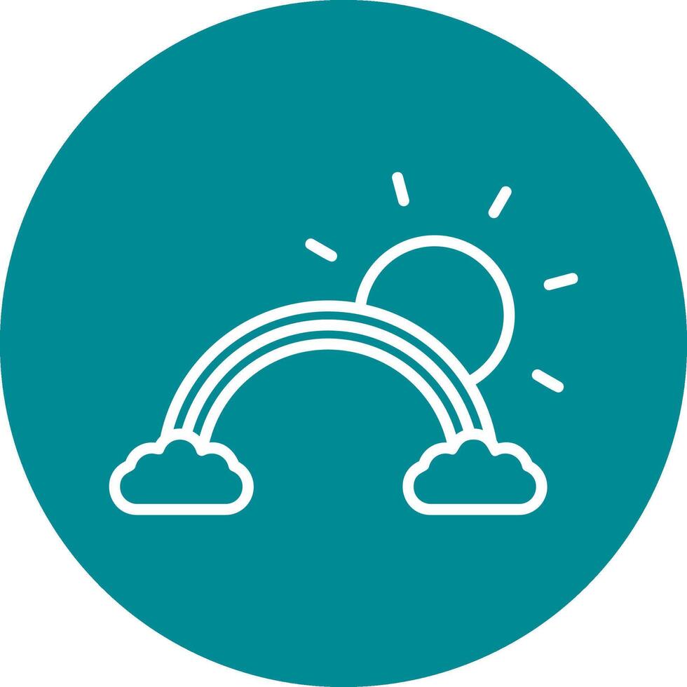 Rainbow Vector Icon