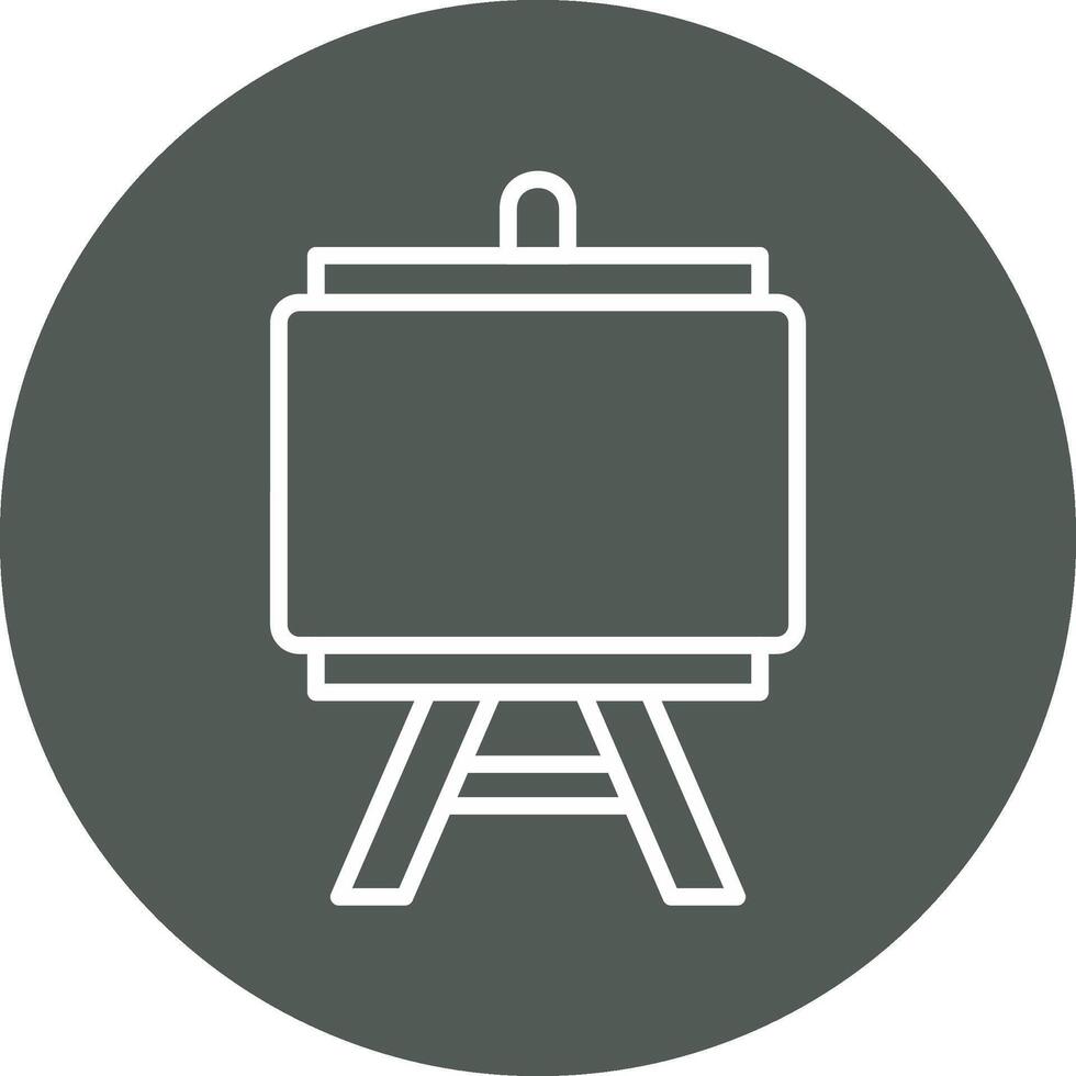 Canvas Vector Icon