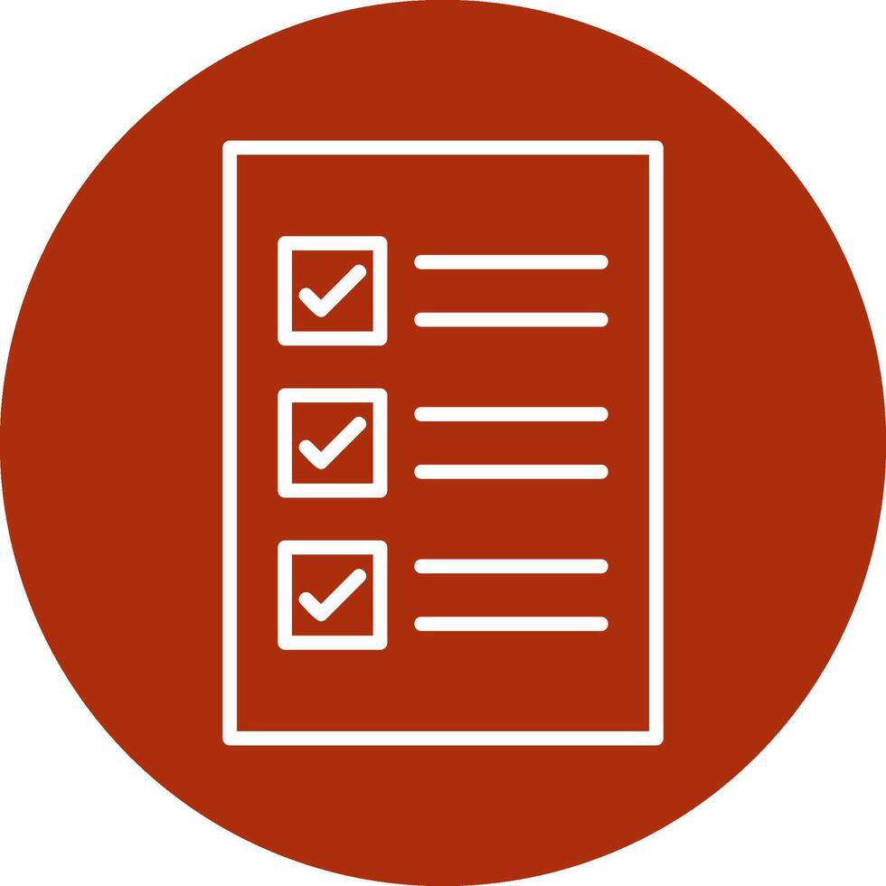 Check List Vector Icon