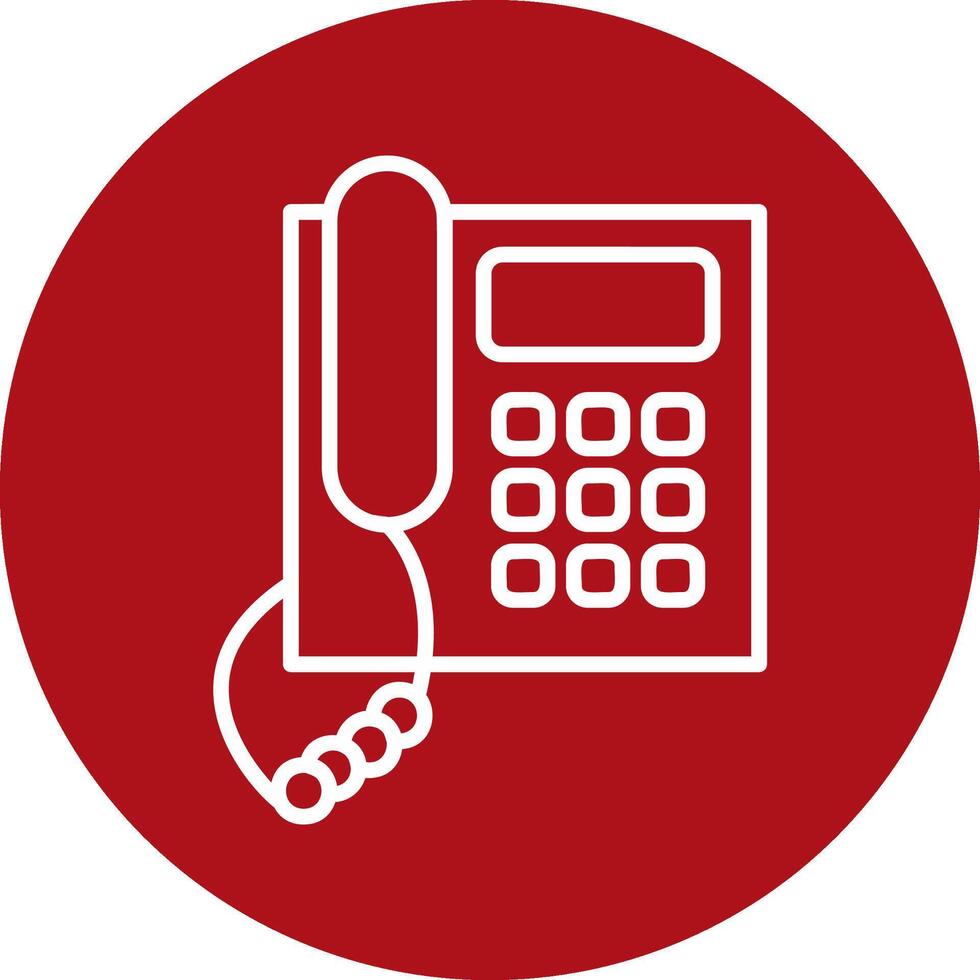 Telephone Vector Icon