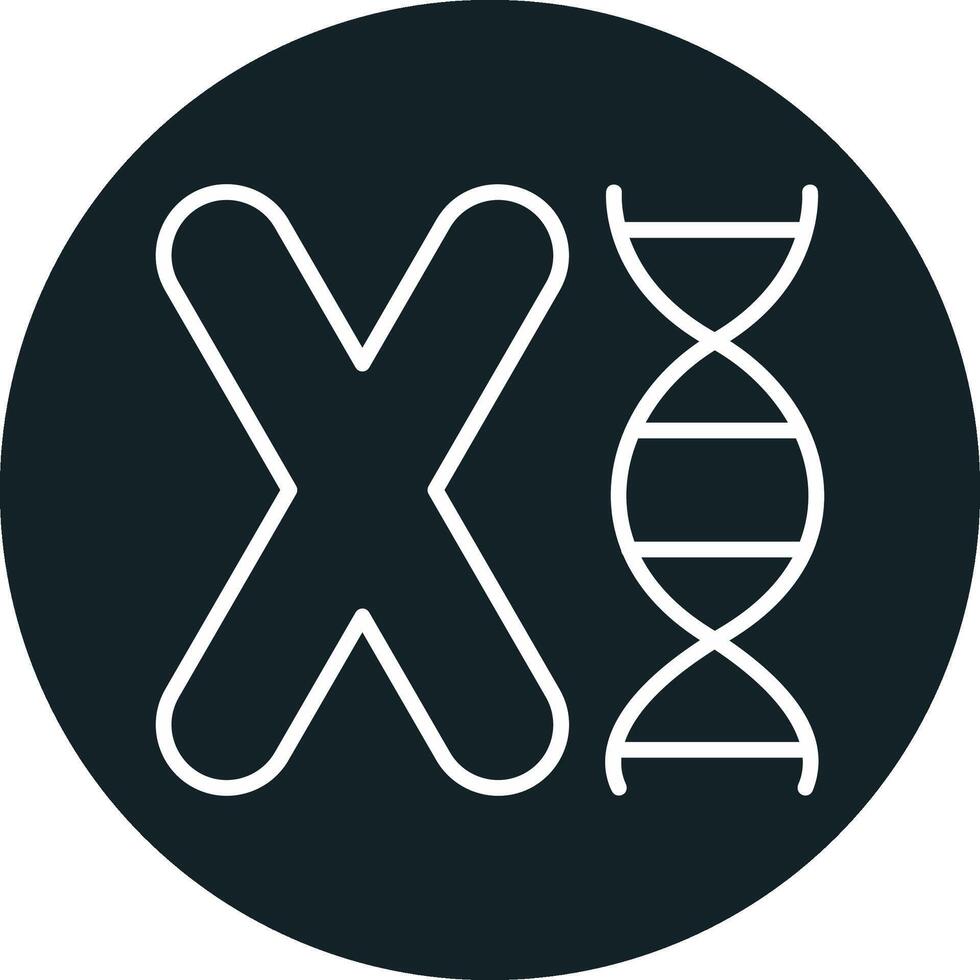 Chromosome Vector Icon