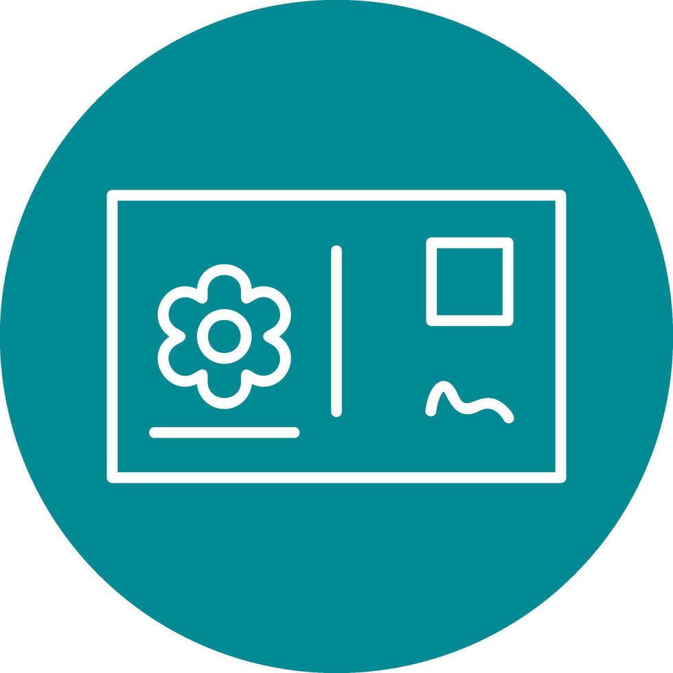 Postcard Vector Icon