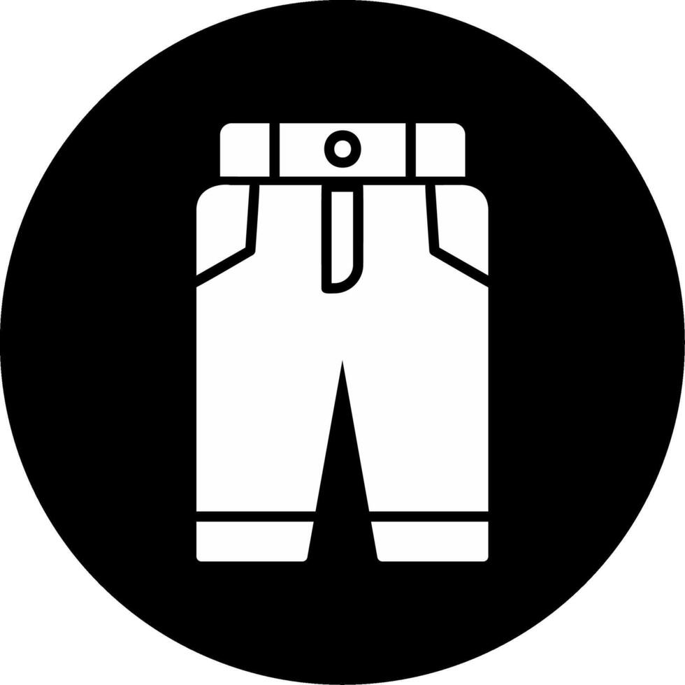 icono de vector de pantalón