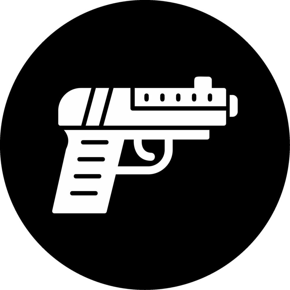 icono de vector de pistola