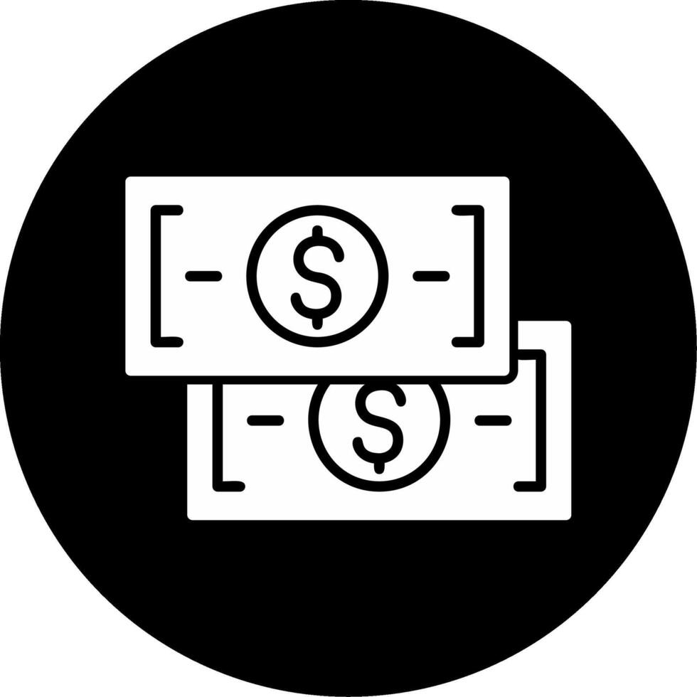 icono de vector de dinero