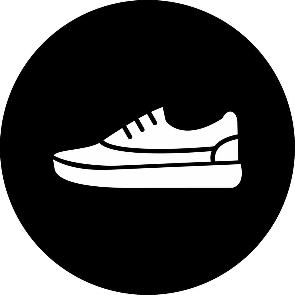 icono de vector de zapatillas
