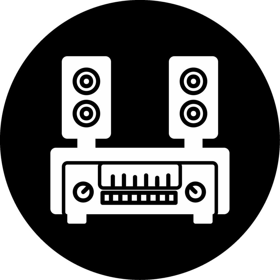 icono de vector de altavoces