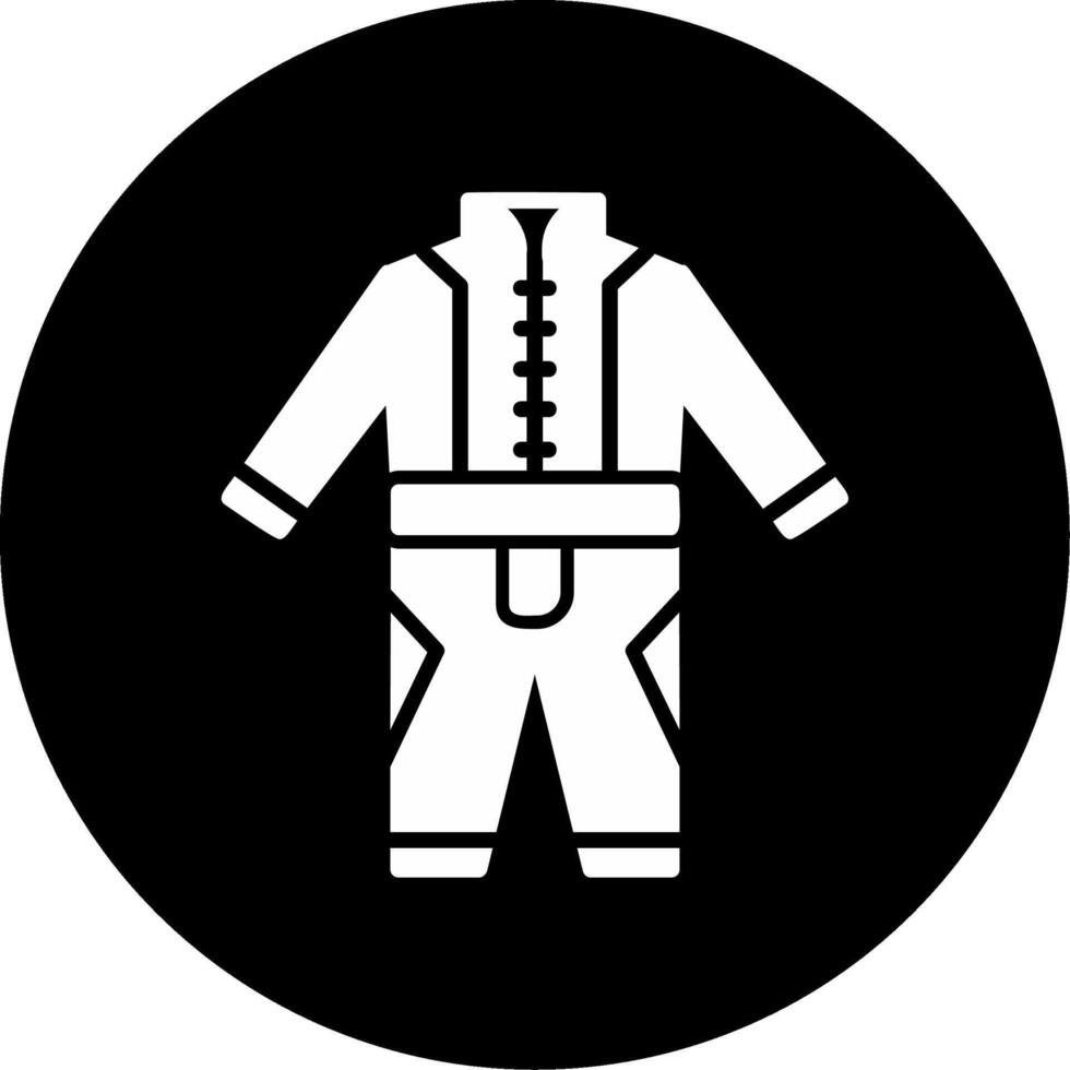 Race Suit Vector Icon