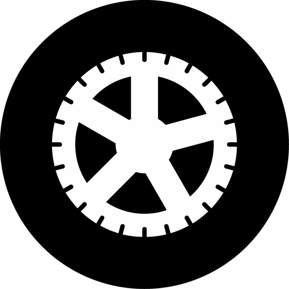 Tire Vector Icon
