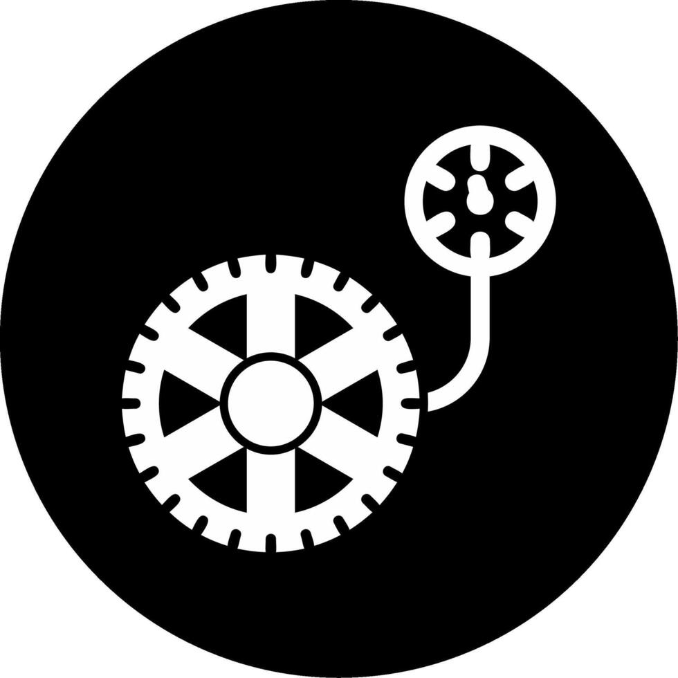 Pressure Gauge Vector Icon