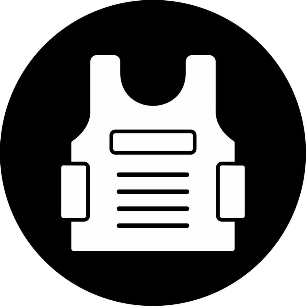 Bulletproof Vest Vector Icon