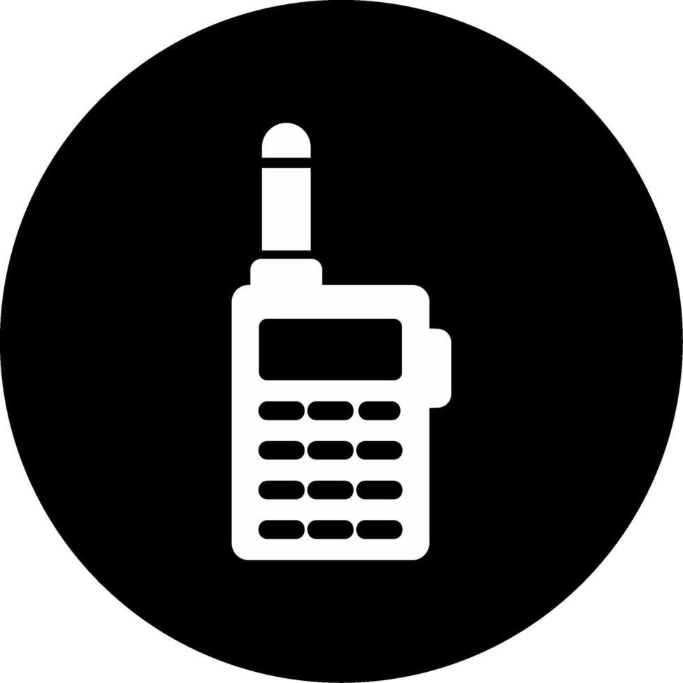 Walkie Talkie Vector Icon