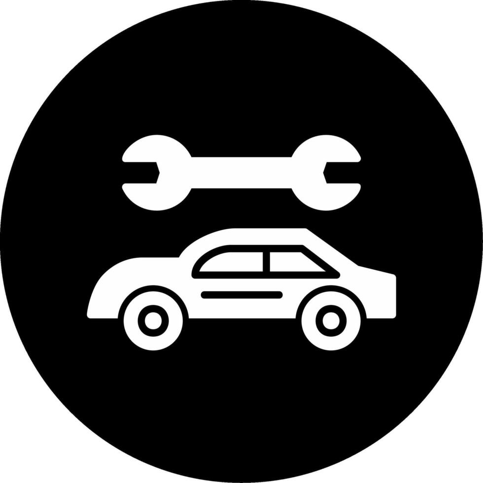 coche reparar vector icono