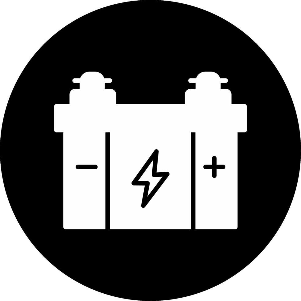 Car Battery Vector Icon