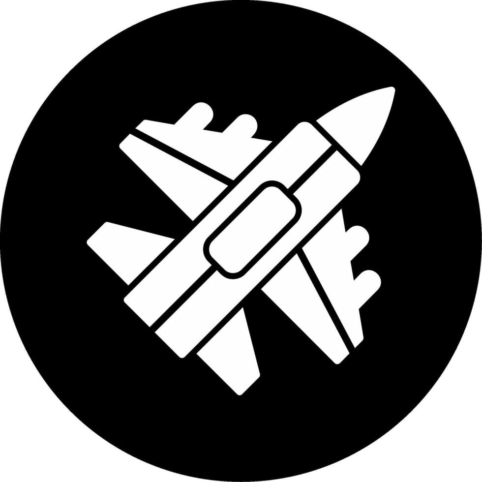 Jet Fighter Vector Icon