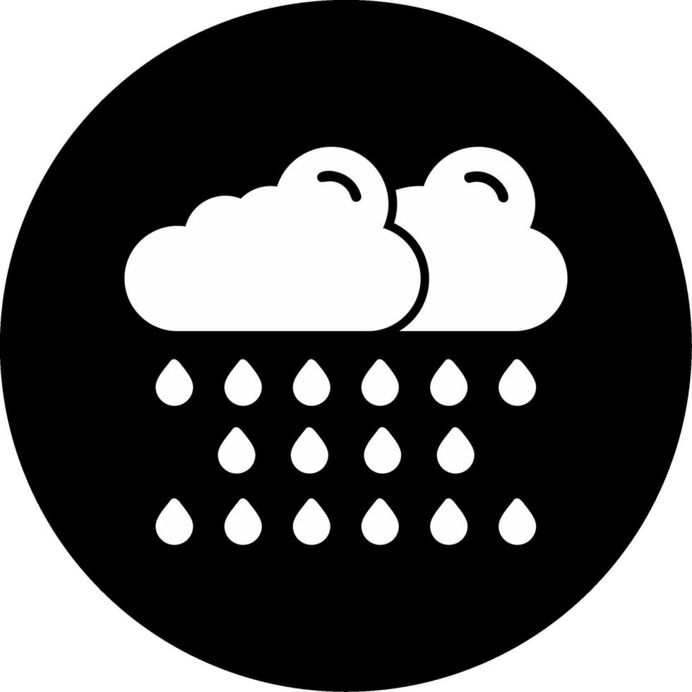 Rain Vector Icon