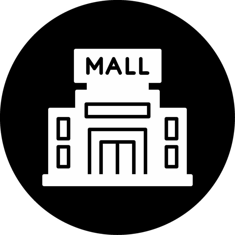 icono de vector de centro comercial