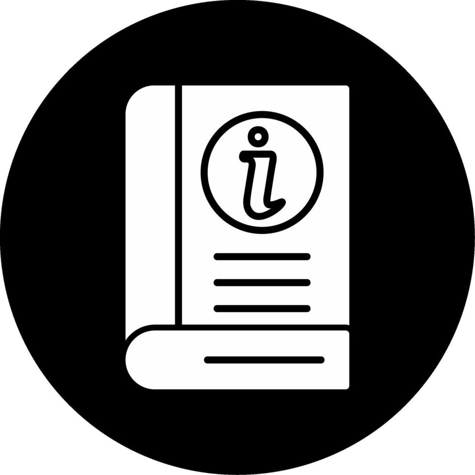 Information Book Vector Icon