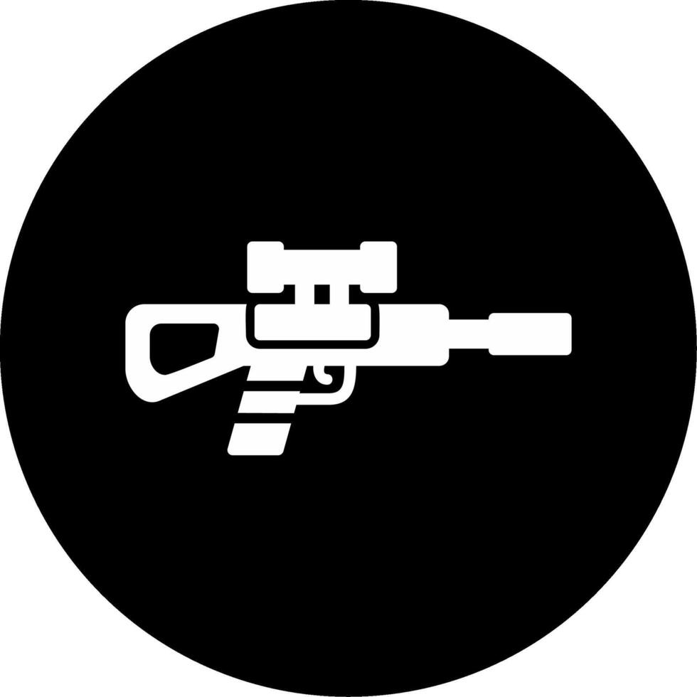 Sniper Rifle Vector Icon