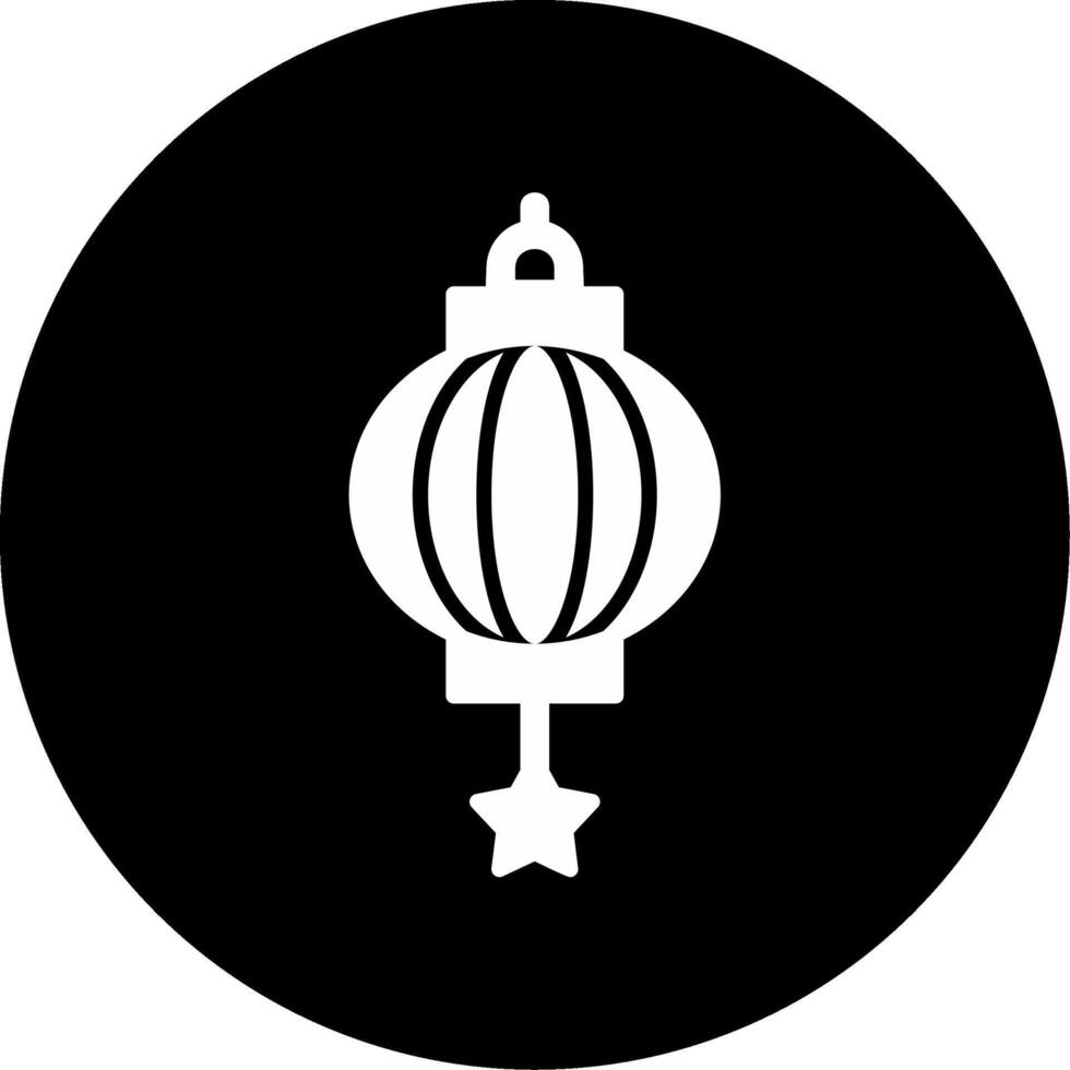 Chinese Lantern Vector Icon