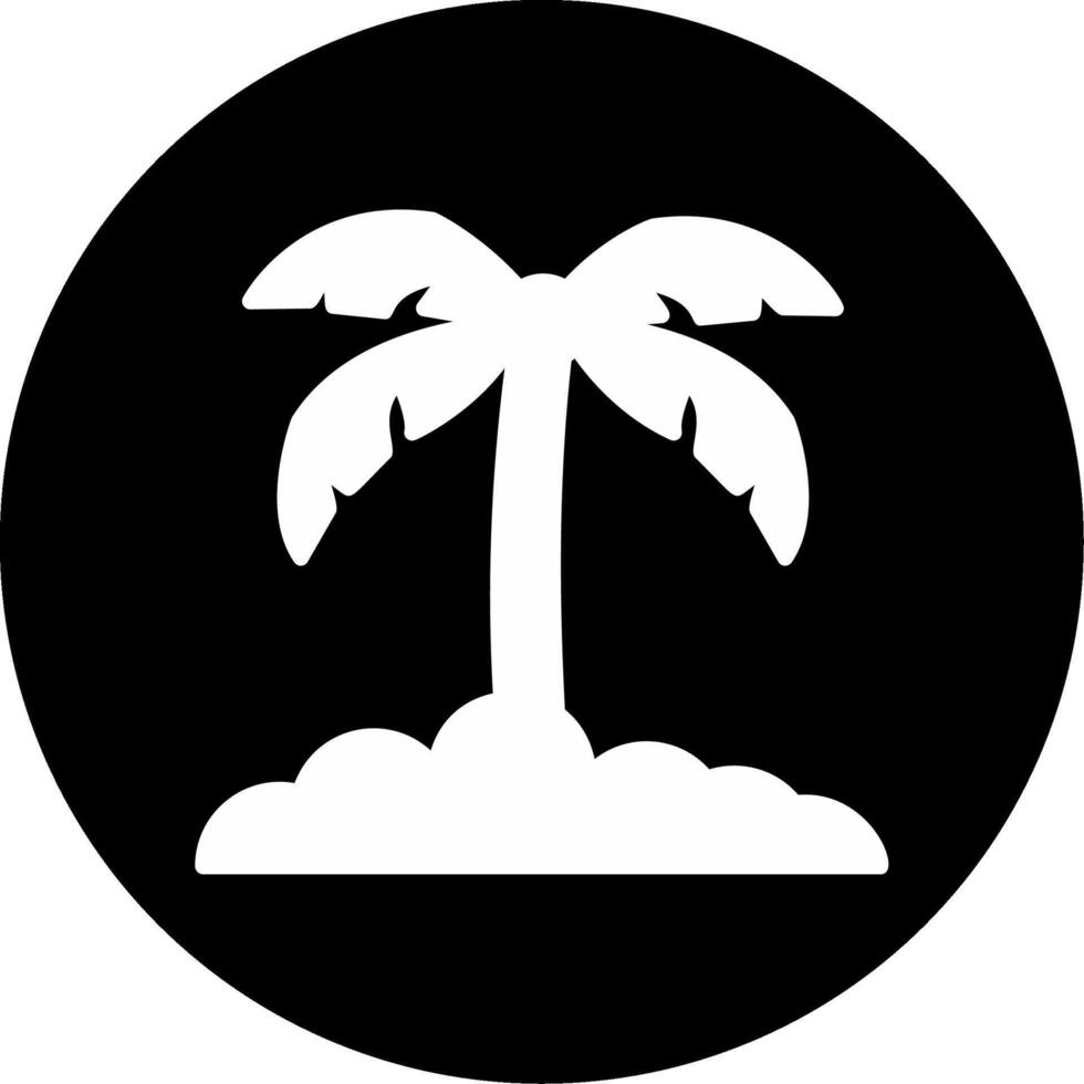 Palm Leaf Vector Icon