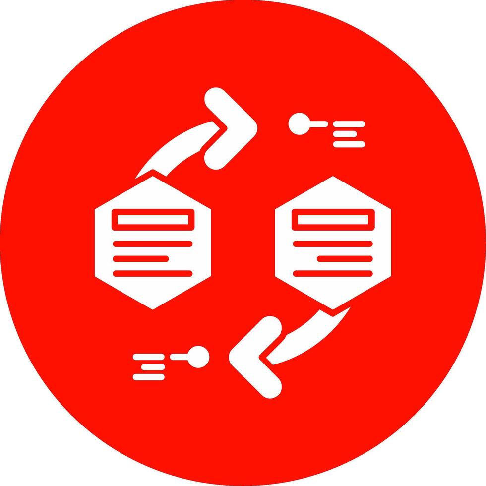 infografía elementos glifo circulo multicolor icono vector