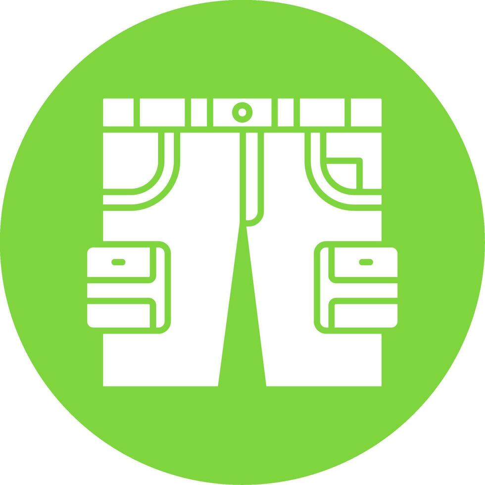 Cargo Glyph Circle Multicolor Icon vector