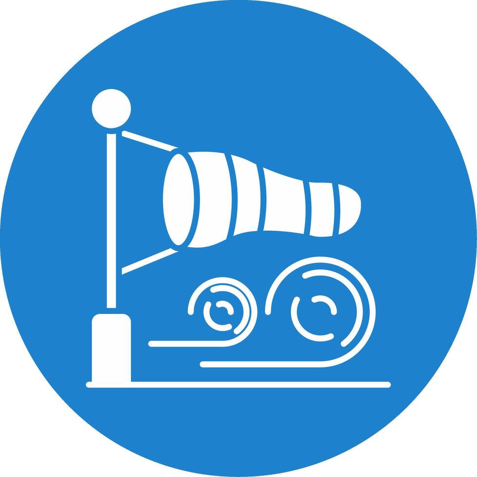 Direction Glyph Circle Multicolor Icon vector
