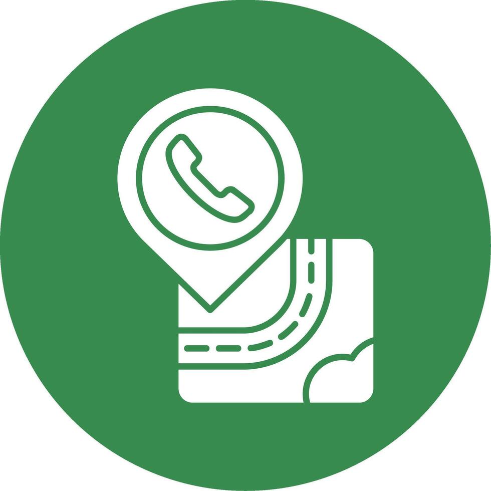 Help center Glyph Circle Multicolor Icon vector