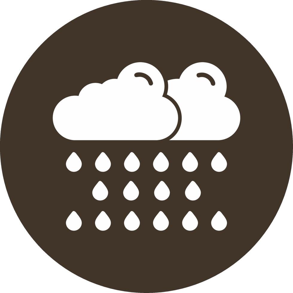 Rain Vector Icon