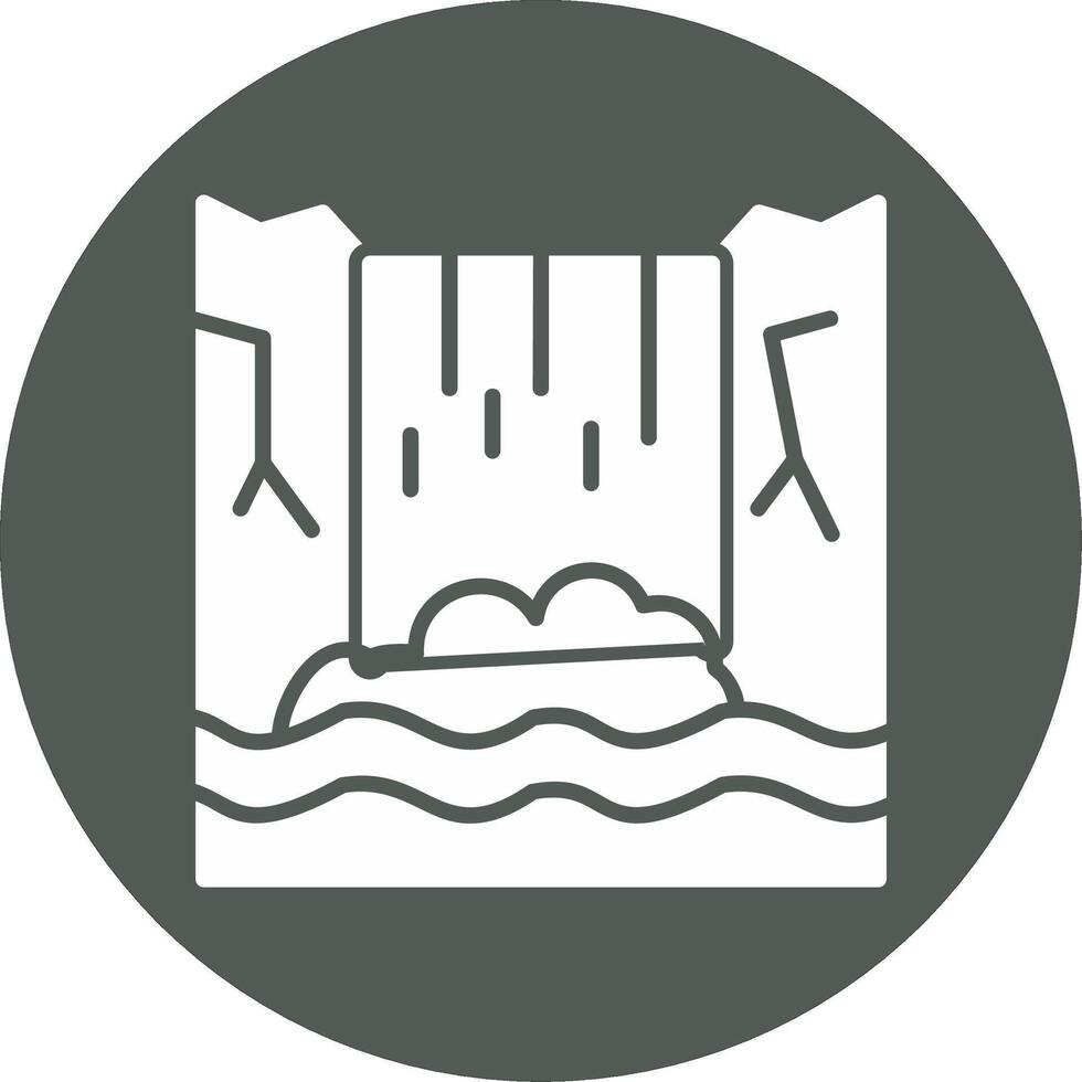 Waterfall Vector Icon