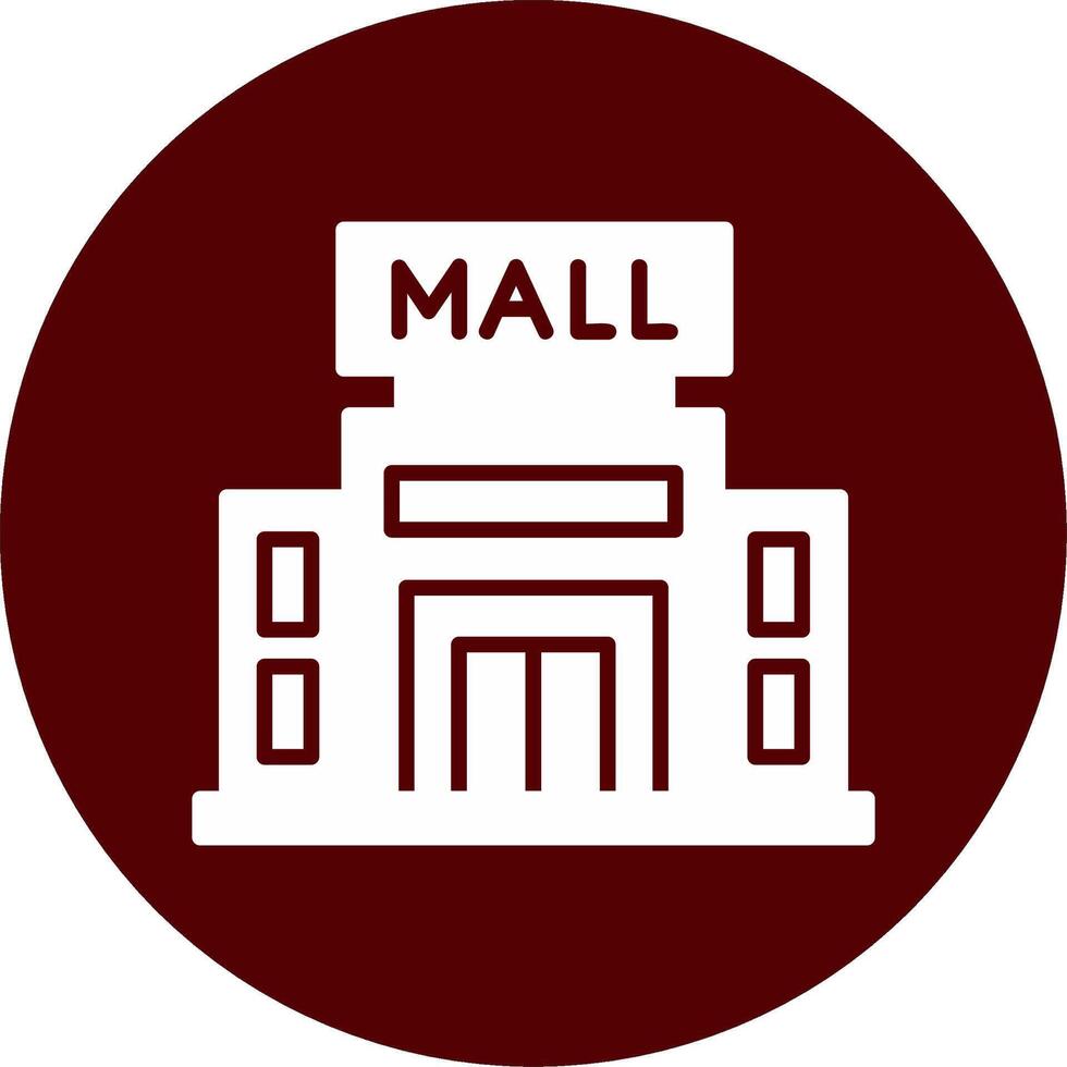 Shopping Mall Vector Icon