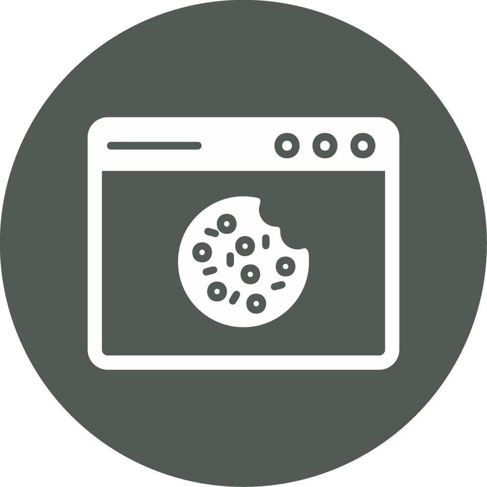 web galletas vector icono