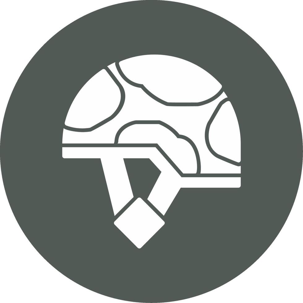 Military Helmet Vector Icon