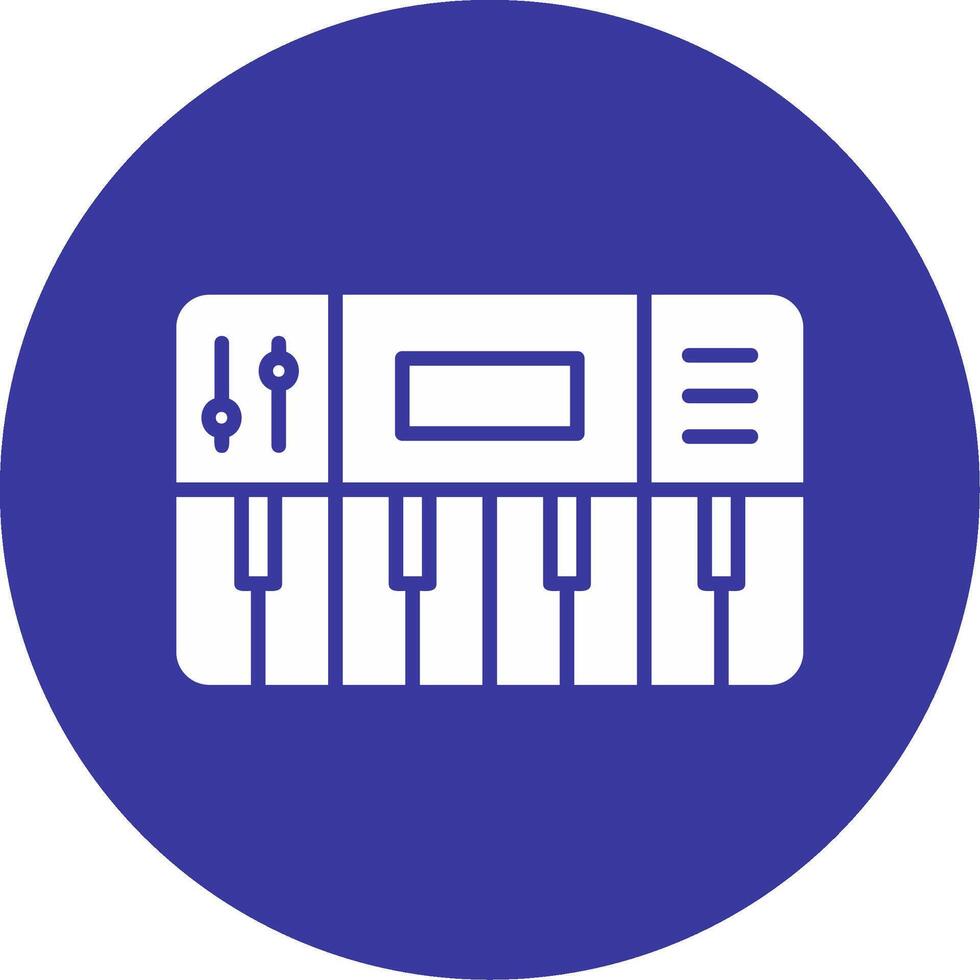 Synthesizer Vector Icon