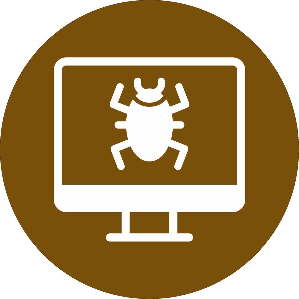 Computer Virus Vector Icon