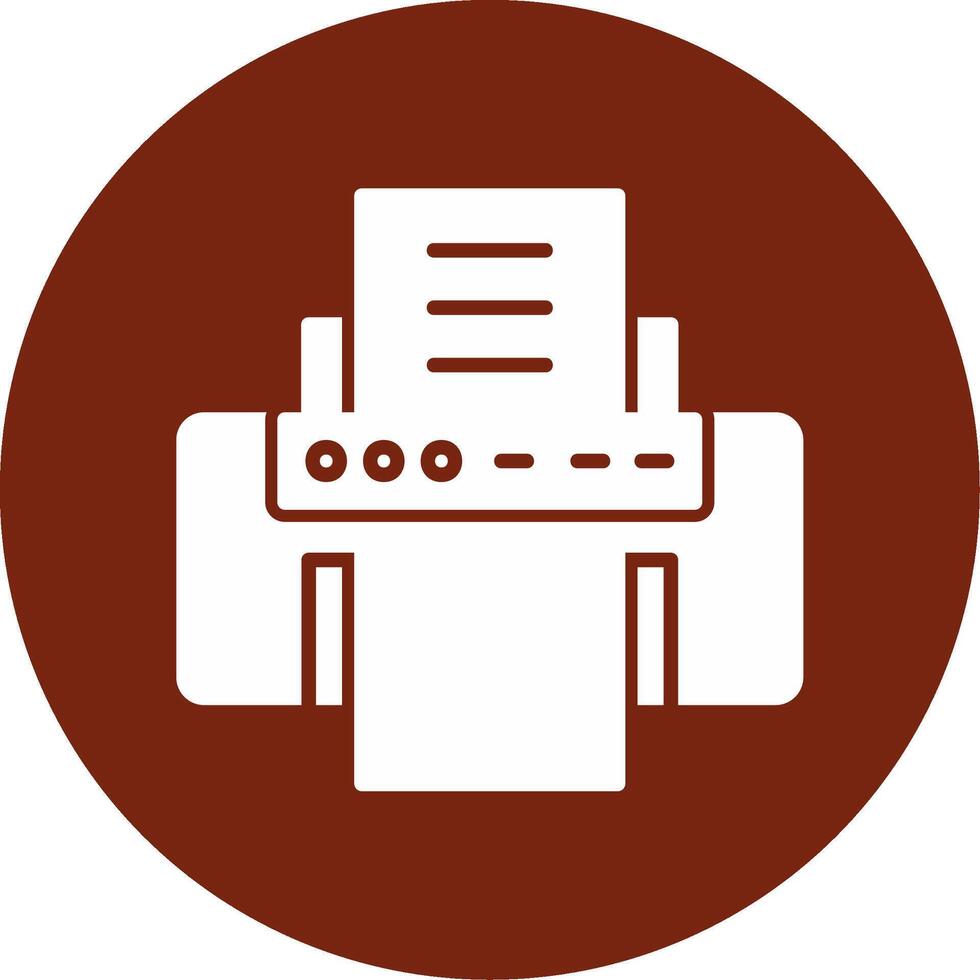 Printer Vector Icon