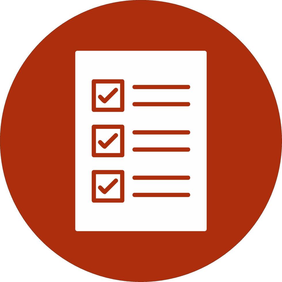 Check List Vector Icon