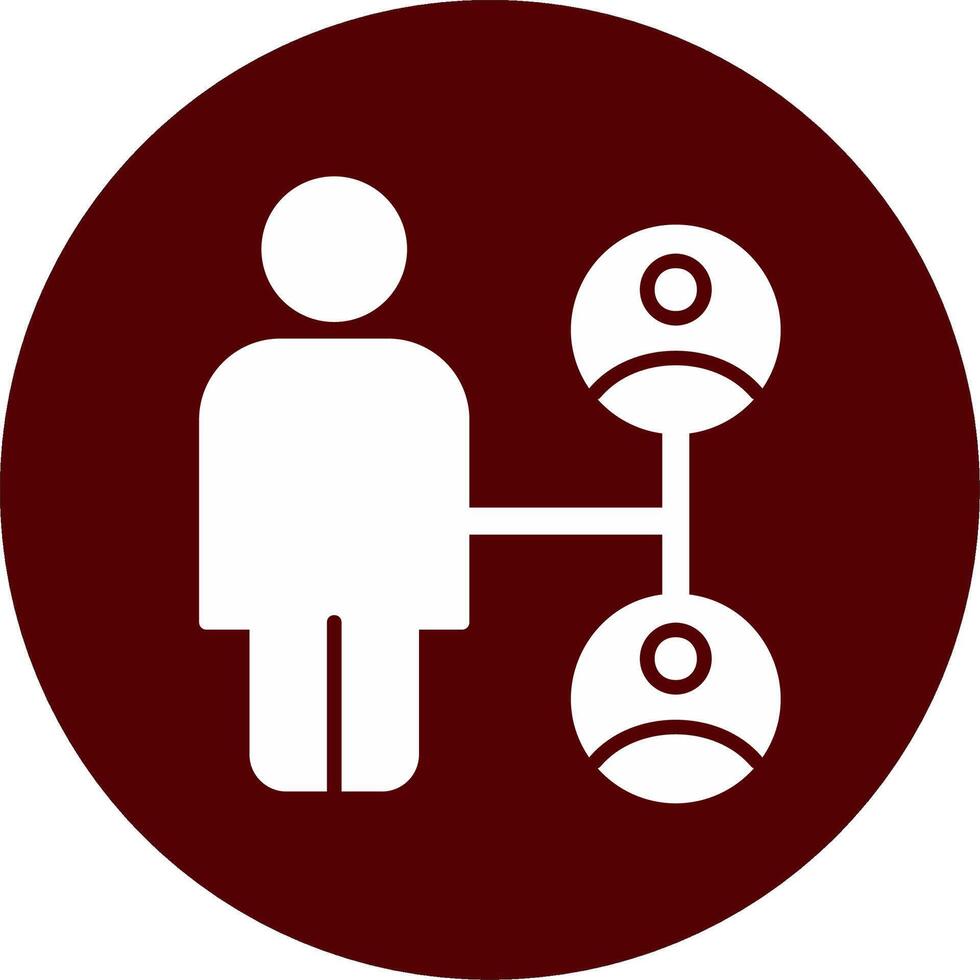 Team Management Vector Icon