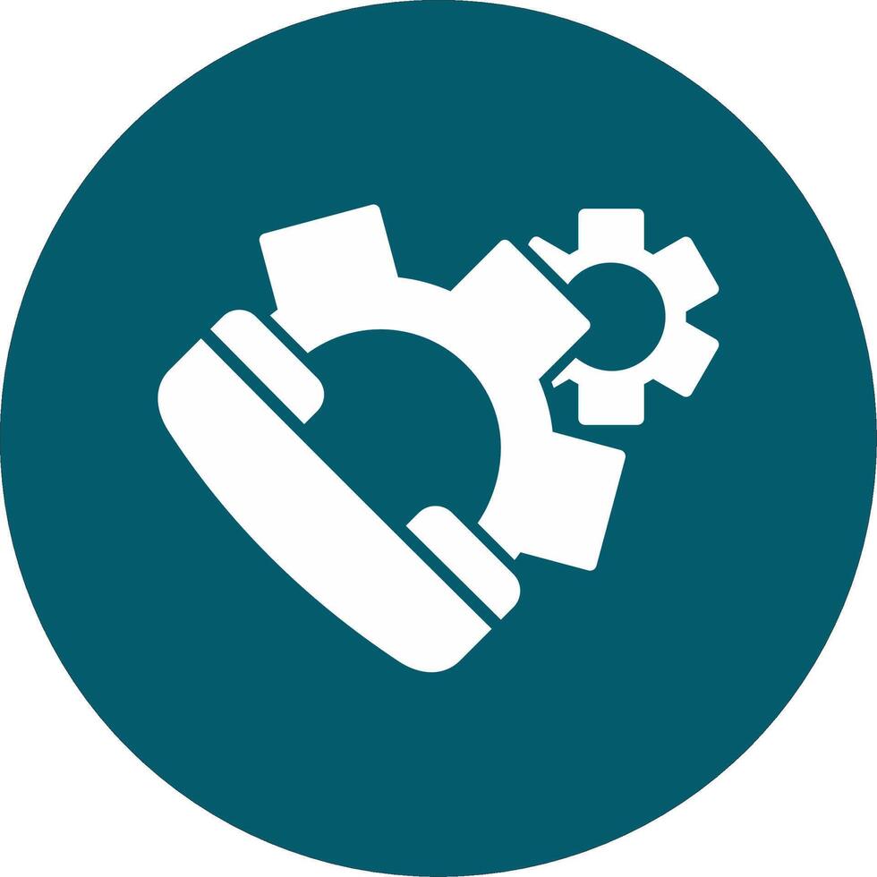 Call Settings Vector Icon