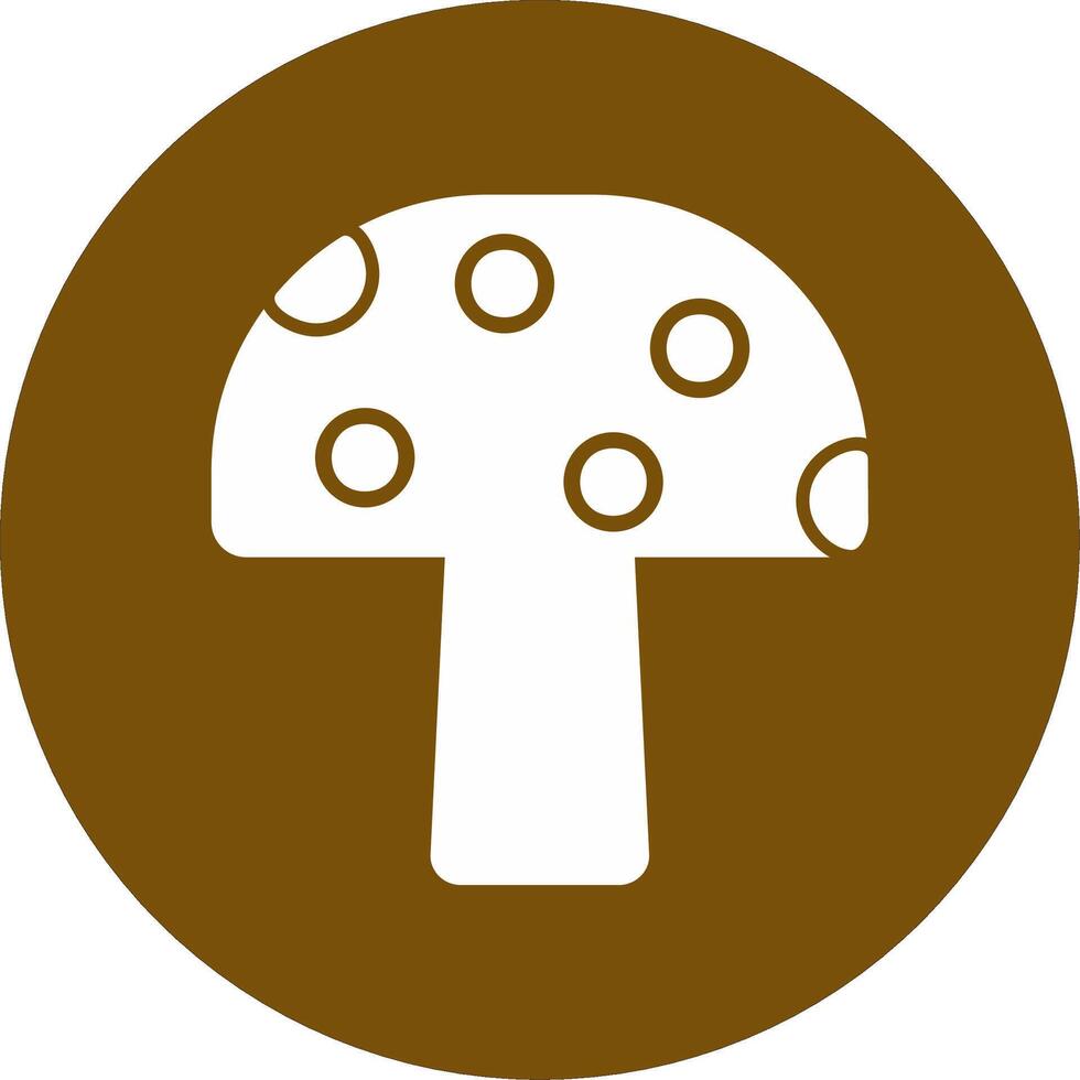 Mushroom Vector Icon