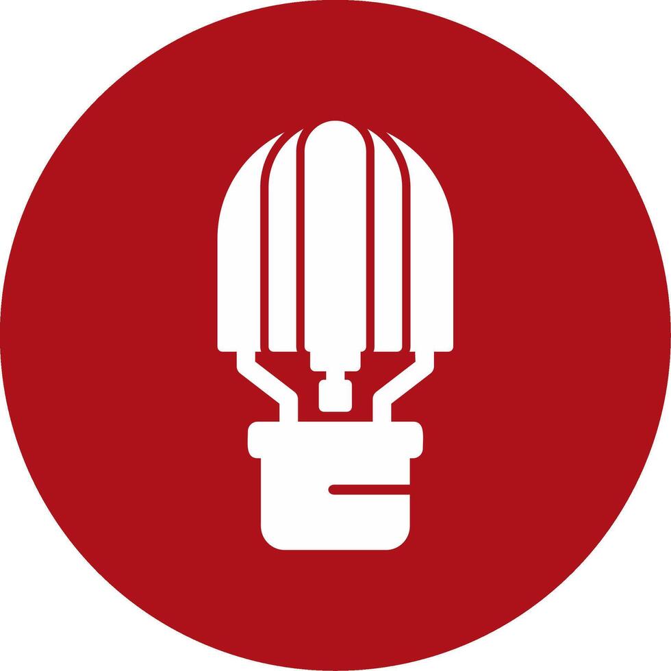 Hot Air Balloon Vector Icon