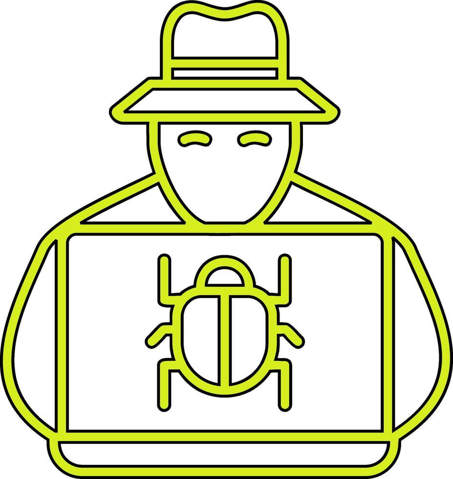 Hacker Vector Icon