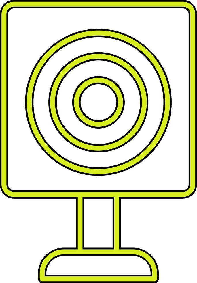 Military Target Vector Icon