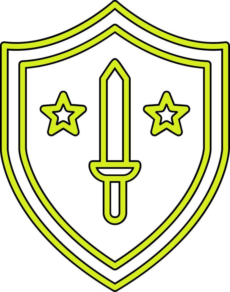 Military Shield Vector Icon