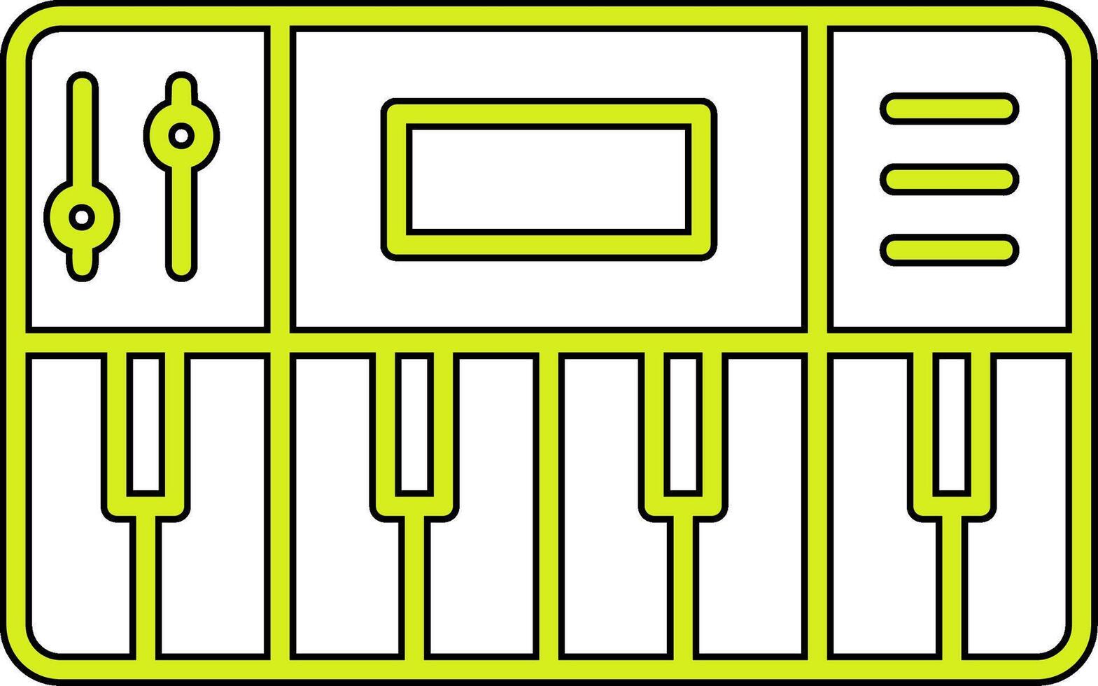 Synthesizer Vector Icon