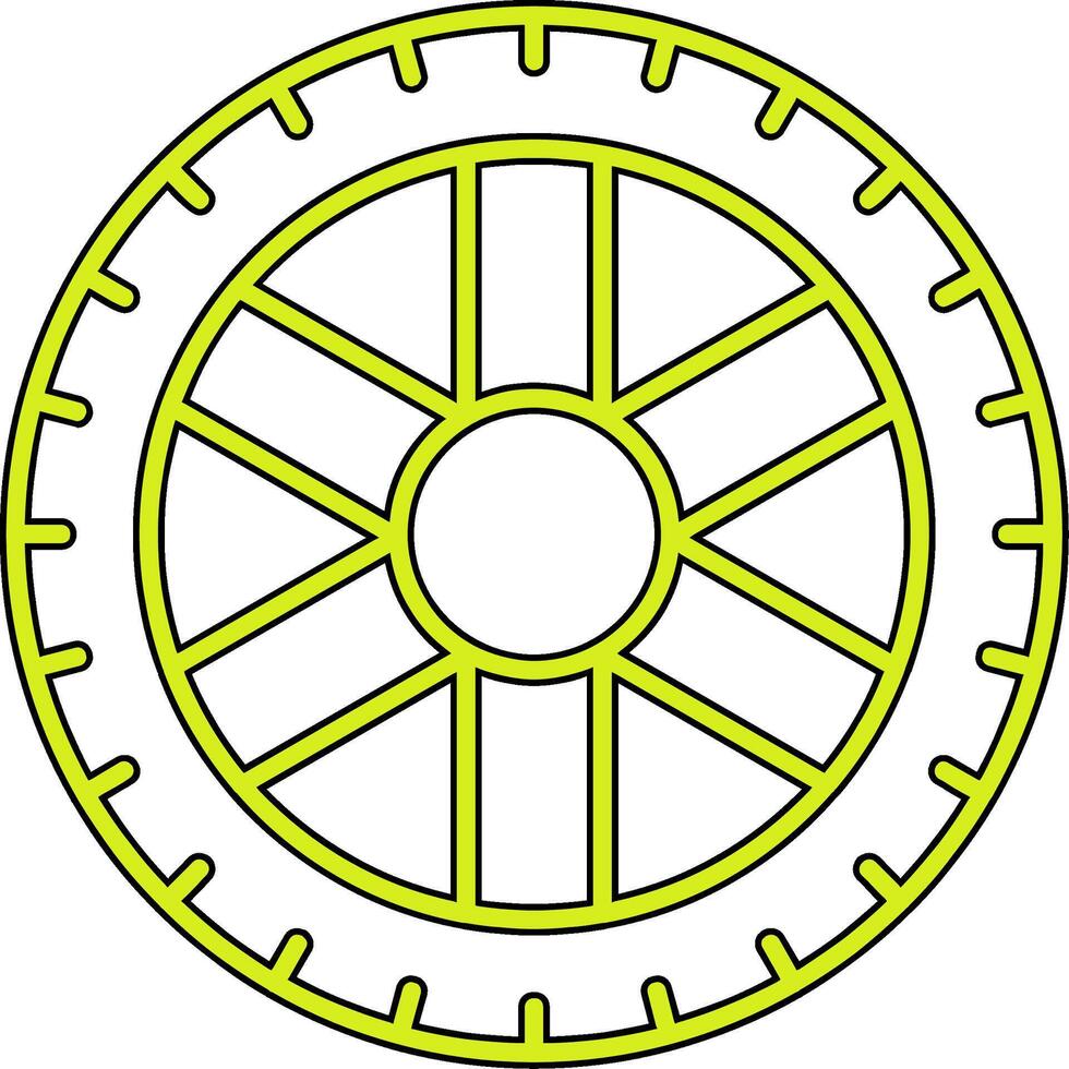 Tire Vector Icon