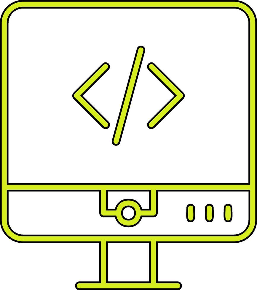 Coding Vector Icon